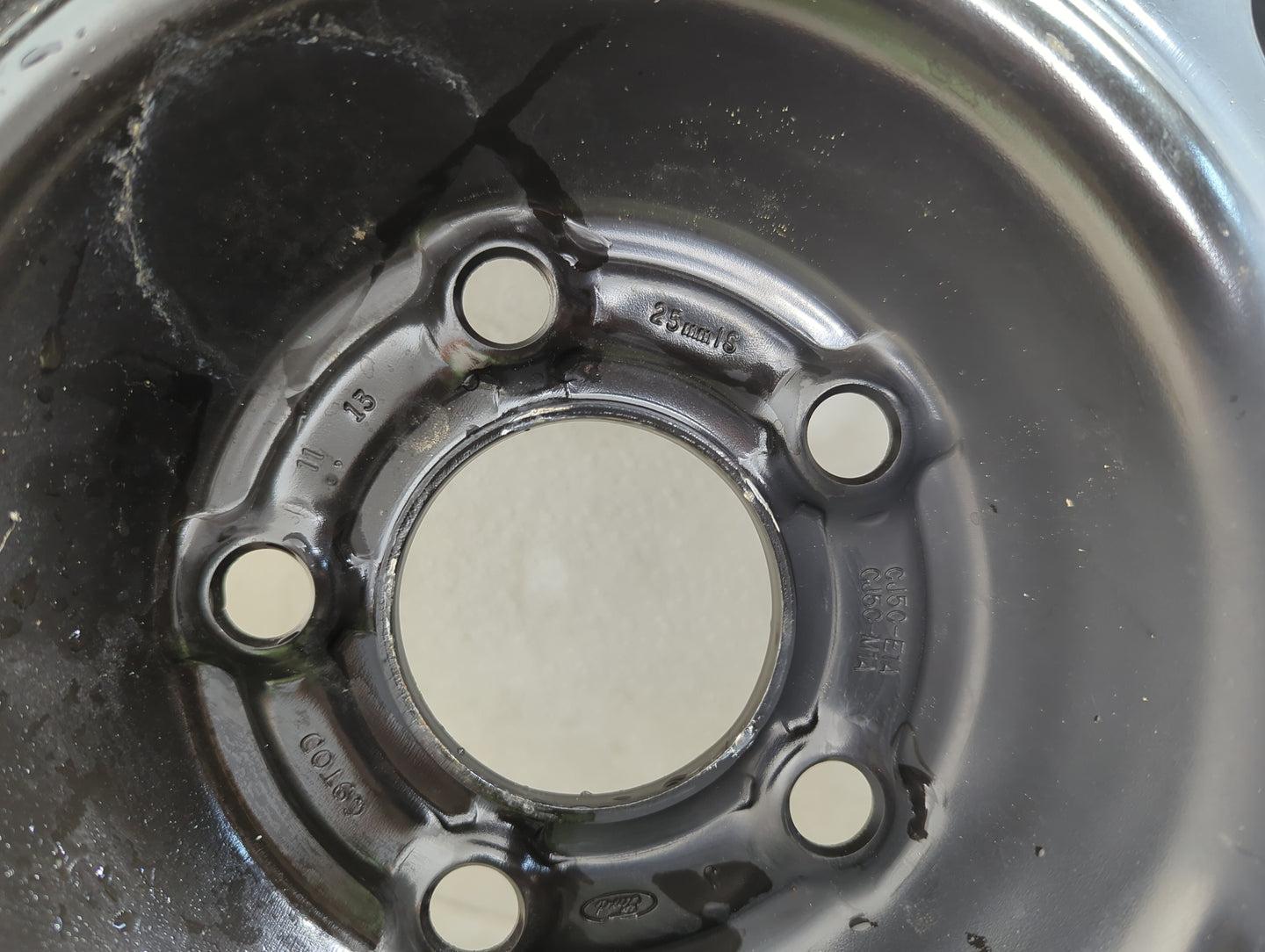 2014 Ford Escape Spare Donut Tire Wheel Rim Oem 5000860 - Oemusedautoparts1.com