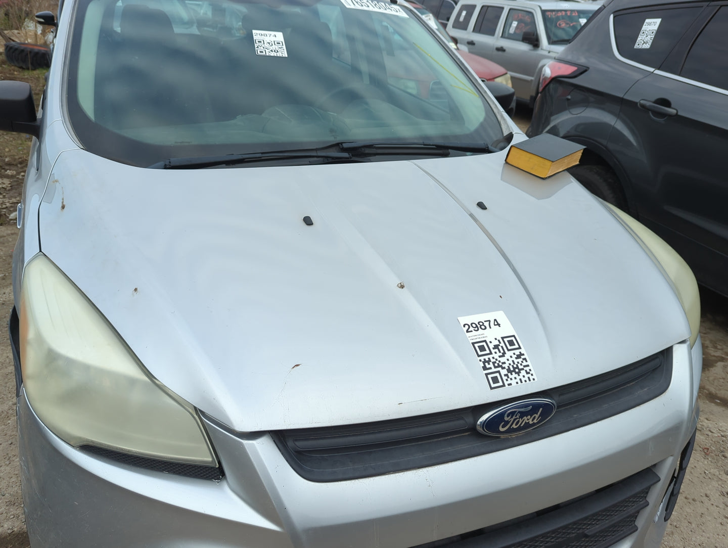 2013-2016 Ford Escape Hood Oem - Oemusedautoparts1.com