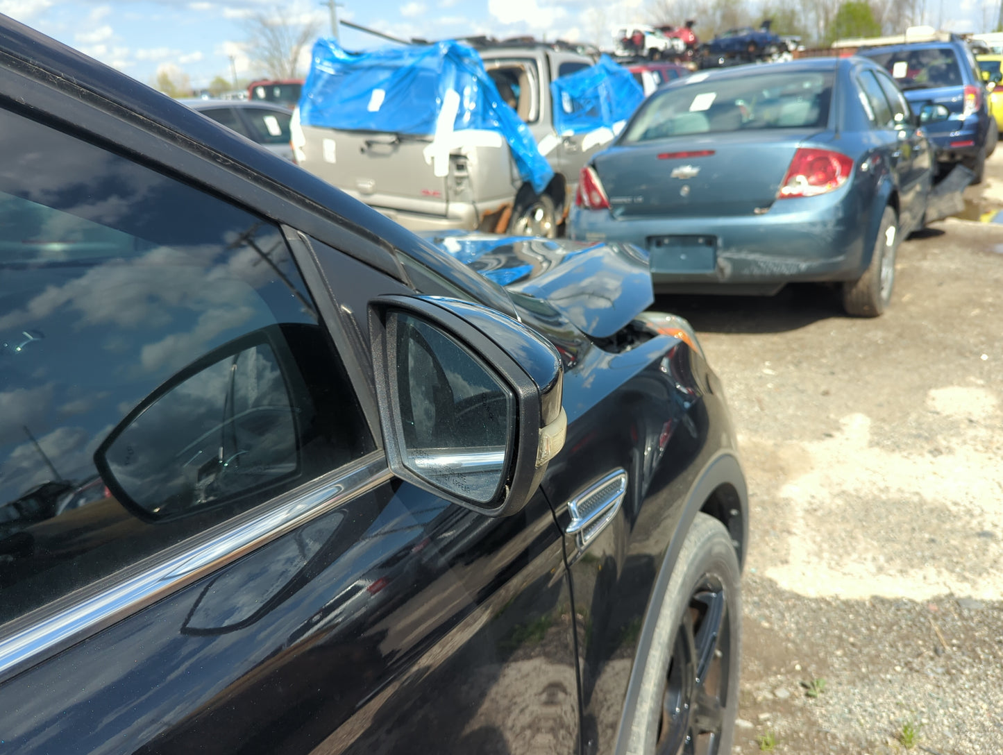 2013-2016 Ford Escape Passenger Side View Mirror - Right Door Mirror OEM Used - Oemusedautoparts1.com