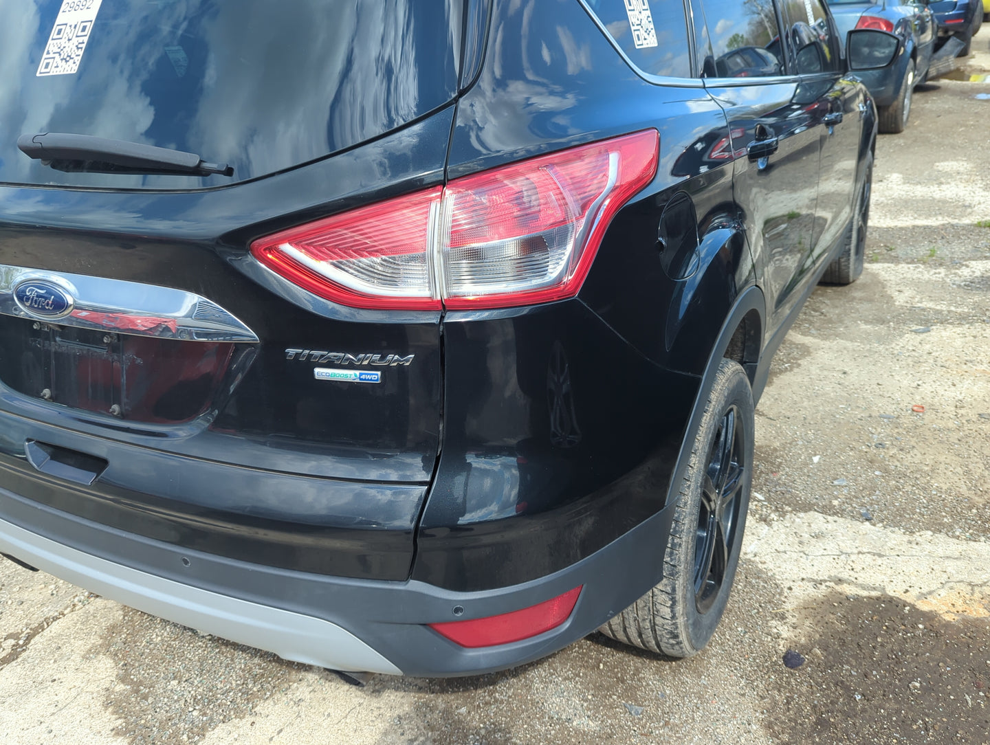 2013-2016 Ford Escape Rear Bumper Assembly Oem 5009154 - Oemusedautoparts1.com