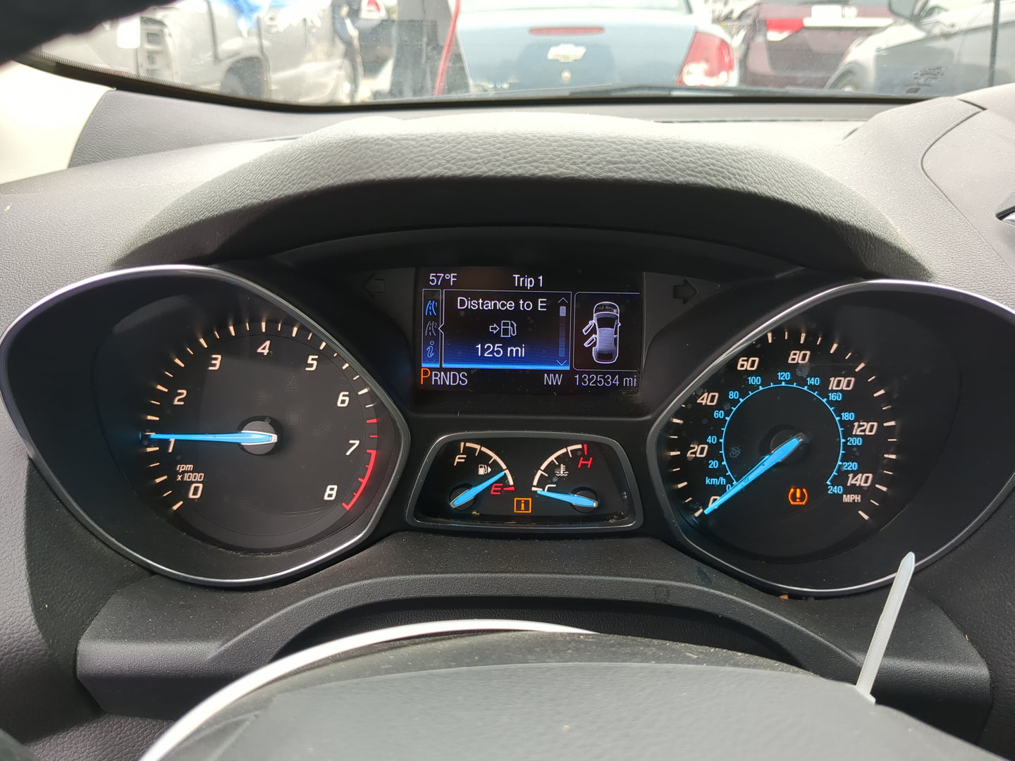 2014-2015 Ford Escape Instrument Cluster Speedometer Gauges Miles:133K Fits Fits 2014 2015 OEM Used Auto Parts - Oemusedauto
