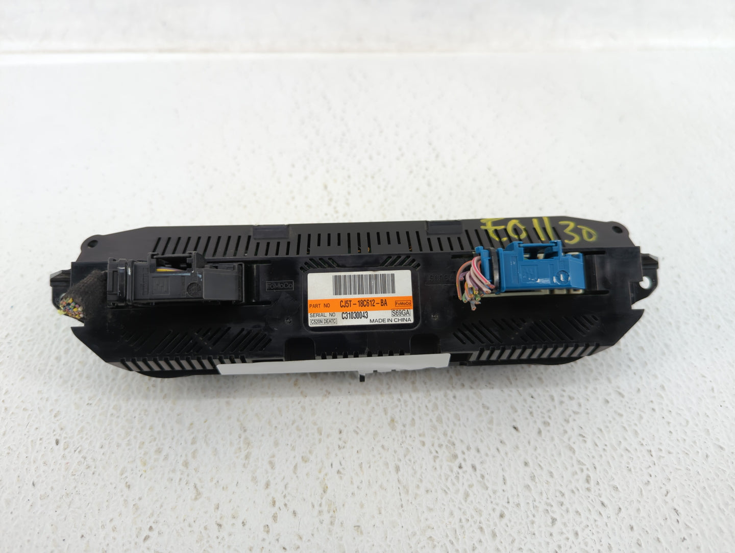 2013-2015 Ford Escape Climate Control Module Temperature AC/Heater Replacement P/N:CJ5T-18C612-BA Fits Fits 2013 2014 2015 O