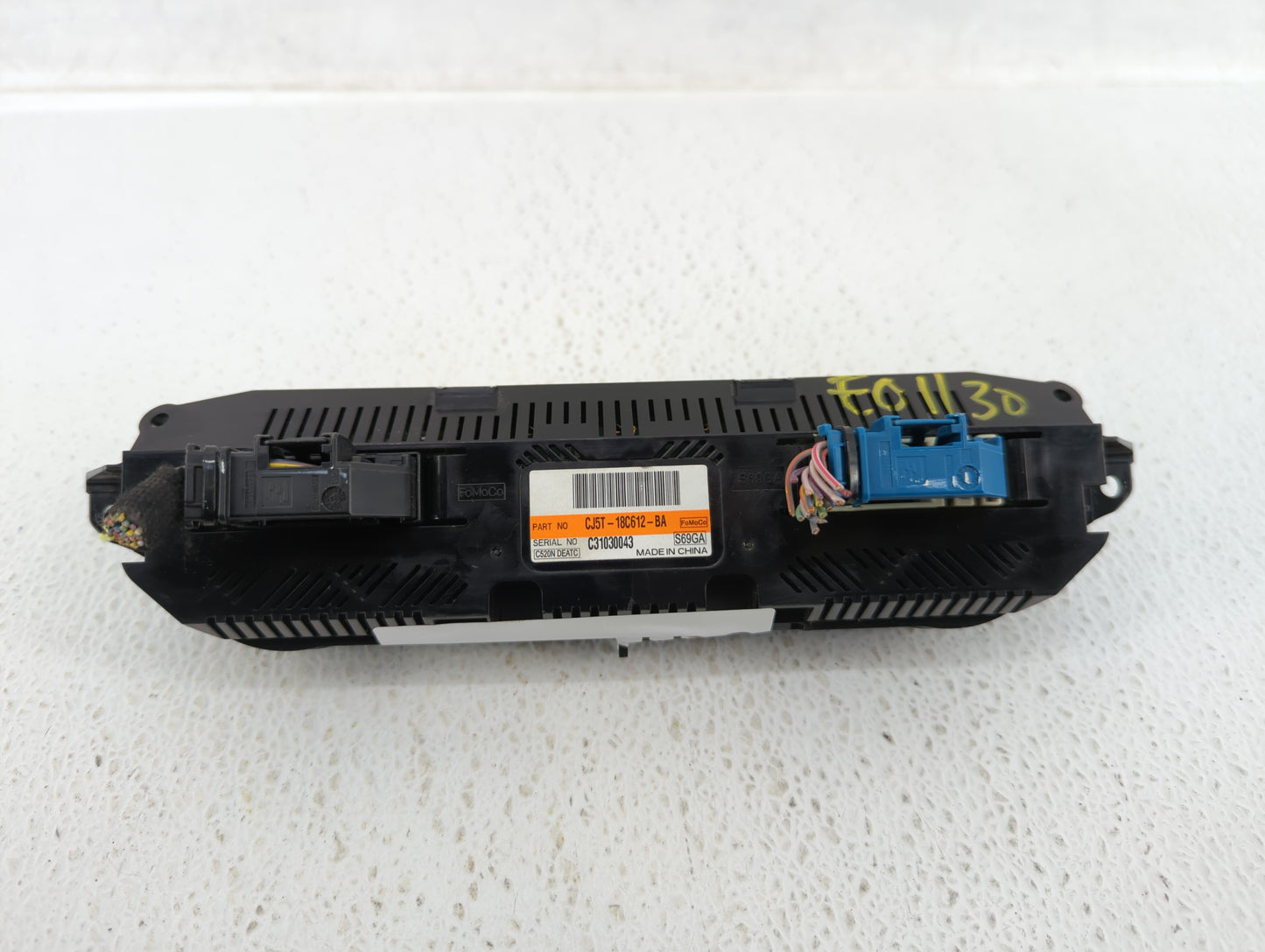 2013-2015 Ford Escape Climate Control Module Temperature AC/Heater Replacement P/N:CJ5T-18C612-BA Fits Fits 2013 2014 2015 O