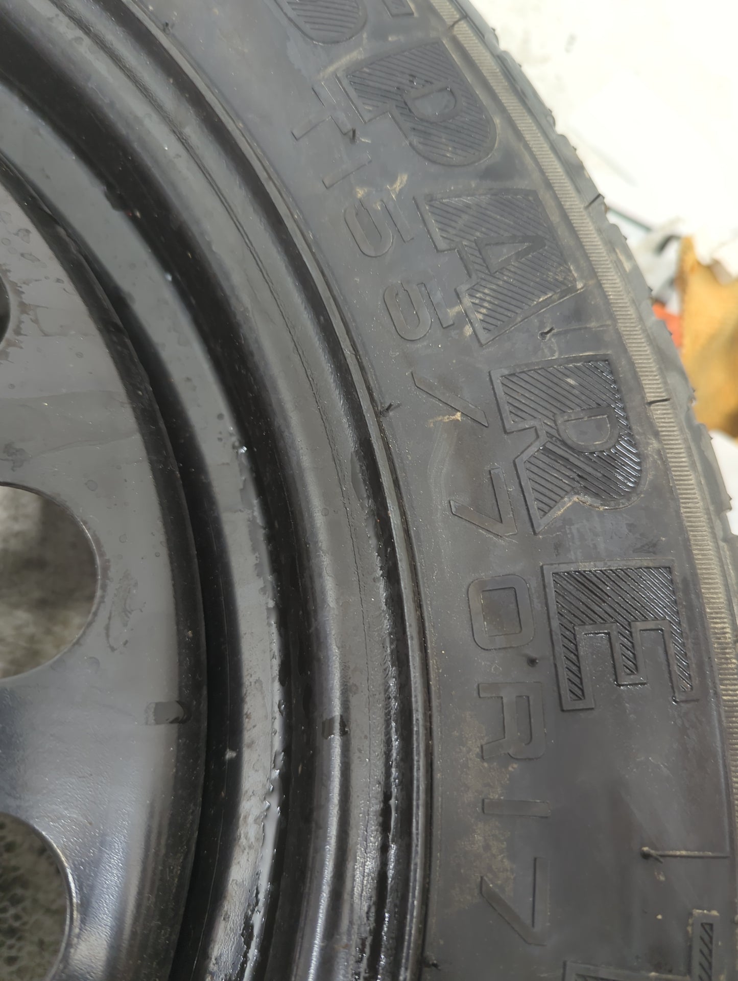 2014 Ford Escape Spare Donut Tire Wheel Rim Oem 5037217 - Oemusedautoparts1.com