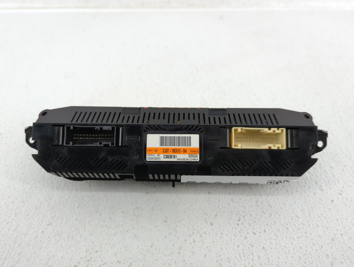 2013-2015 Ford Escape Climate Control Module Temperature AC/Heater Replacement P/N:CJ5T-18C612-BA Fits Fits 2013 2014 2015 O