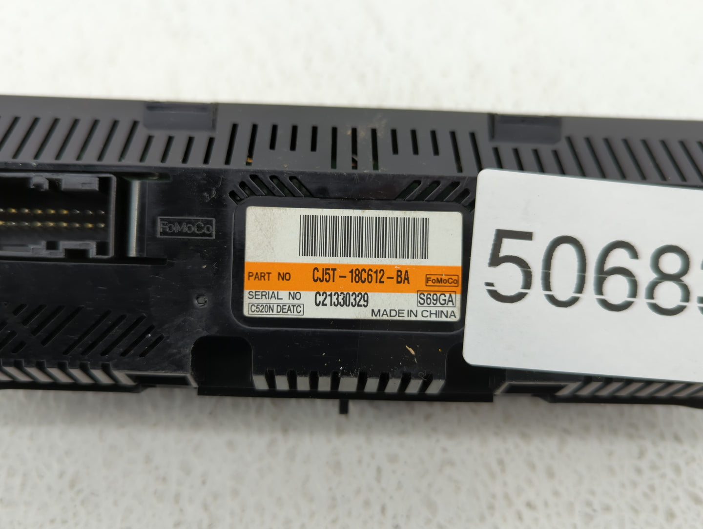 2013-2015 Ford Escape Climate Control Module Temperature AC/Heater Replacement P/N:CJ5T-18C612-BA Fits Fits 2013 2014 2015 O