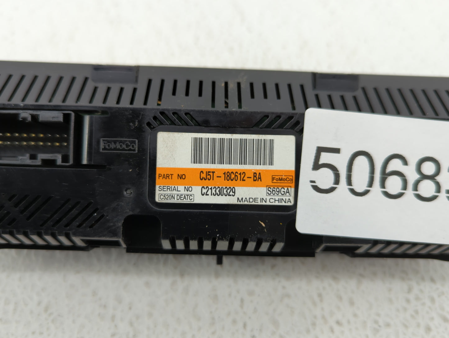 2013-2015 Ford Escape Climate Control Module Temperature AC/Heater Replacement P/N:CJ5T-18C612-BA Fits Fits 2013 2014 2015 O