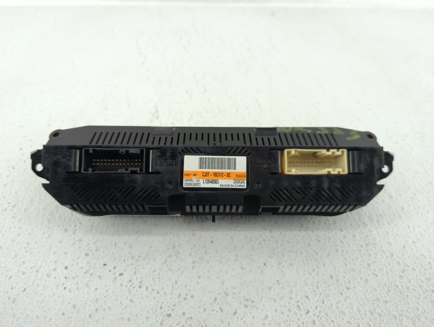 2013-2015 Ford Escape Climate Control Module Temperature AC/Heater Replacement P/N:CJ5T-18C612-BC CJ5T-18C612-BA Fits OEM Us