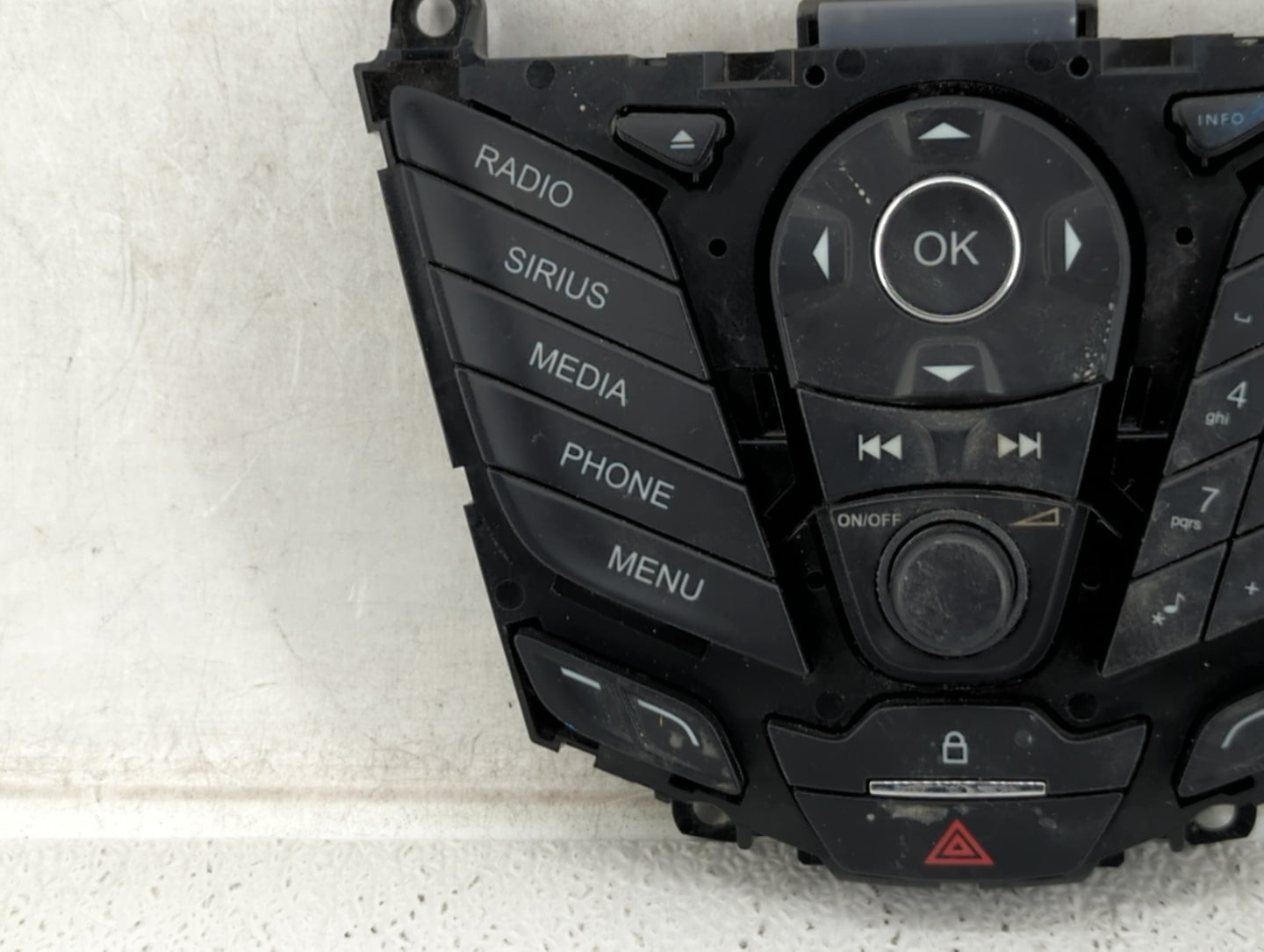 2013-2016 Ford Escape Radio Control Panel - Oemusedautoparts1.com