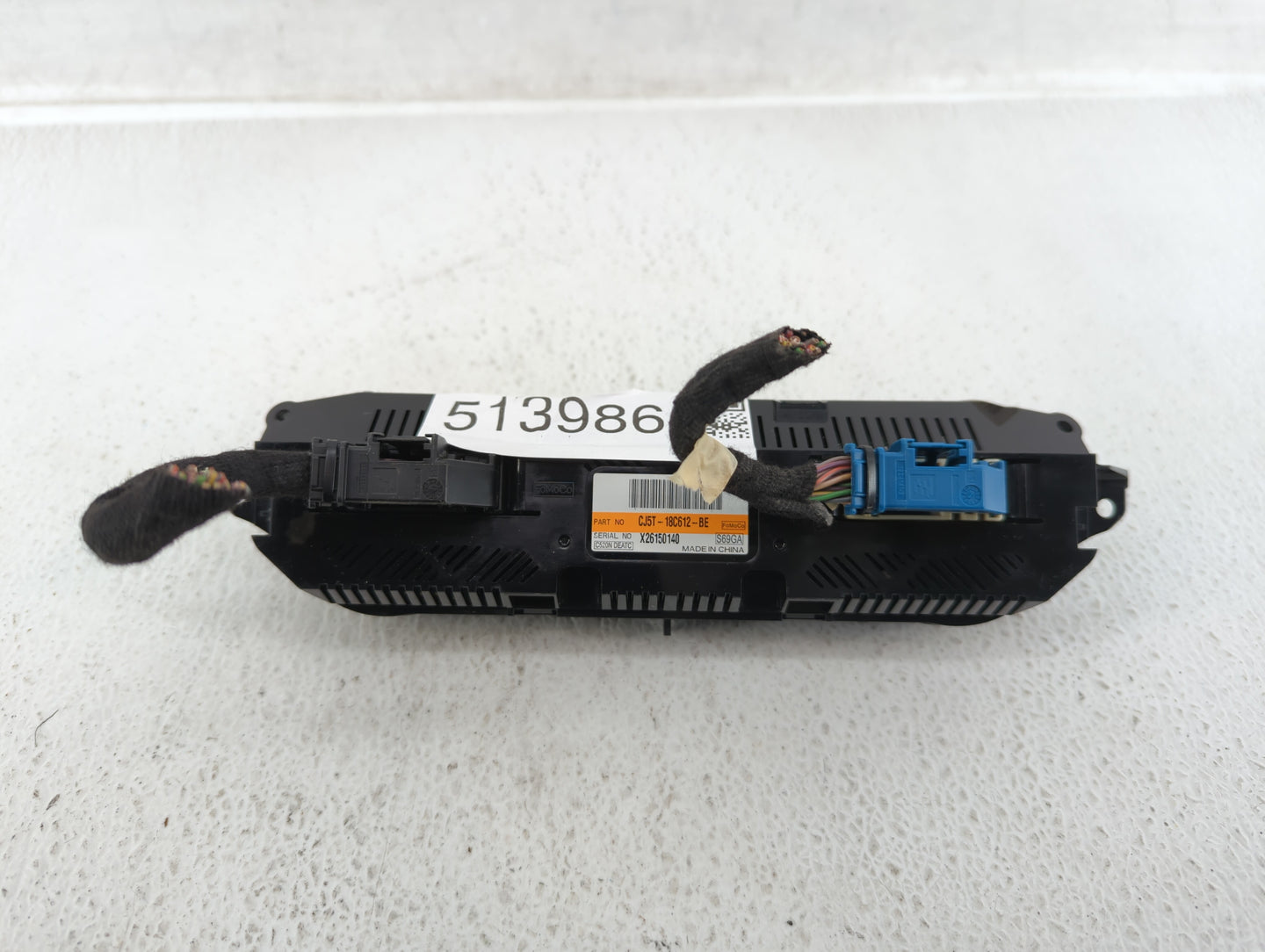 2013-2015 Ford Escape Climate Control Module Temperature AC/Heater Replacement P/N:CJ5T-18C612-BE CJ5T-18C612-AE Fits OEM Us
