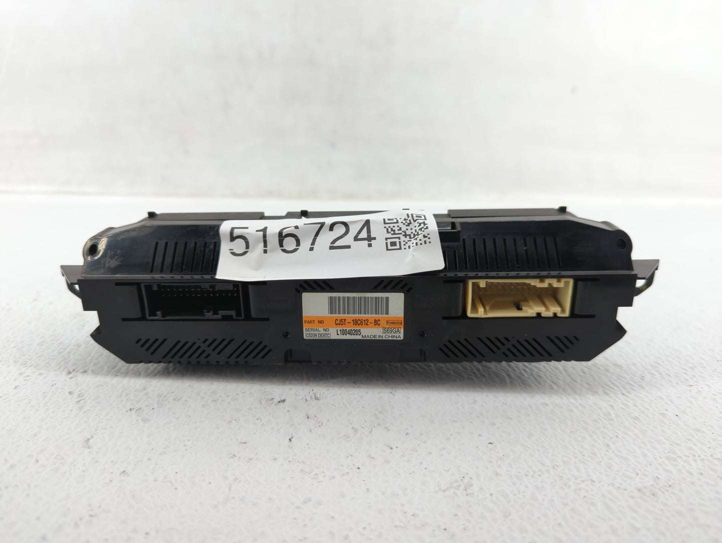 2013-2015 Ford Escape Climate Control Module Temperature AC/Heater Replacement P/N:CJ5T-18C612-BC Fits Fits 2013 2014 2015 O