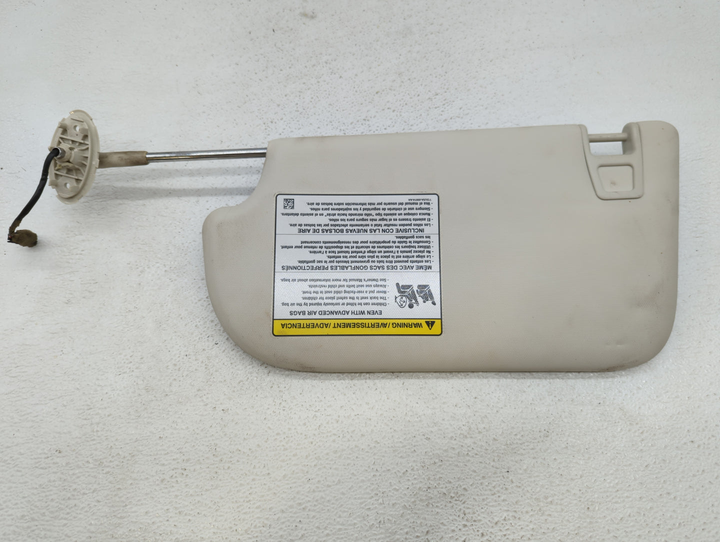 2013-2019 Ford Escape Sun Visor Shade Replacement Passenger Right Mirror Fits Fits 2013 2014 2015 2016 2017 2018 2019 OEM Us