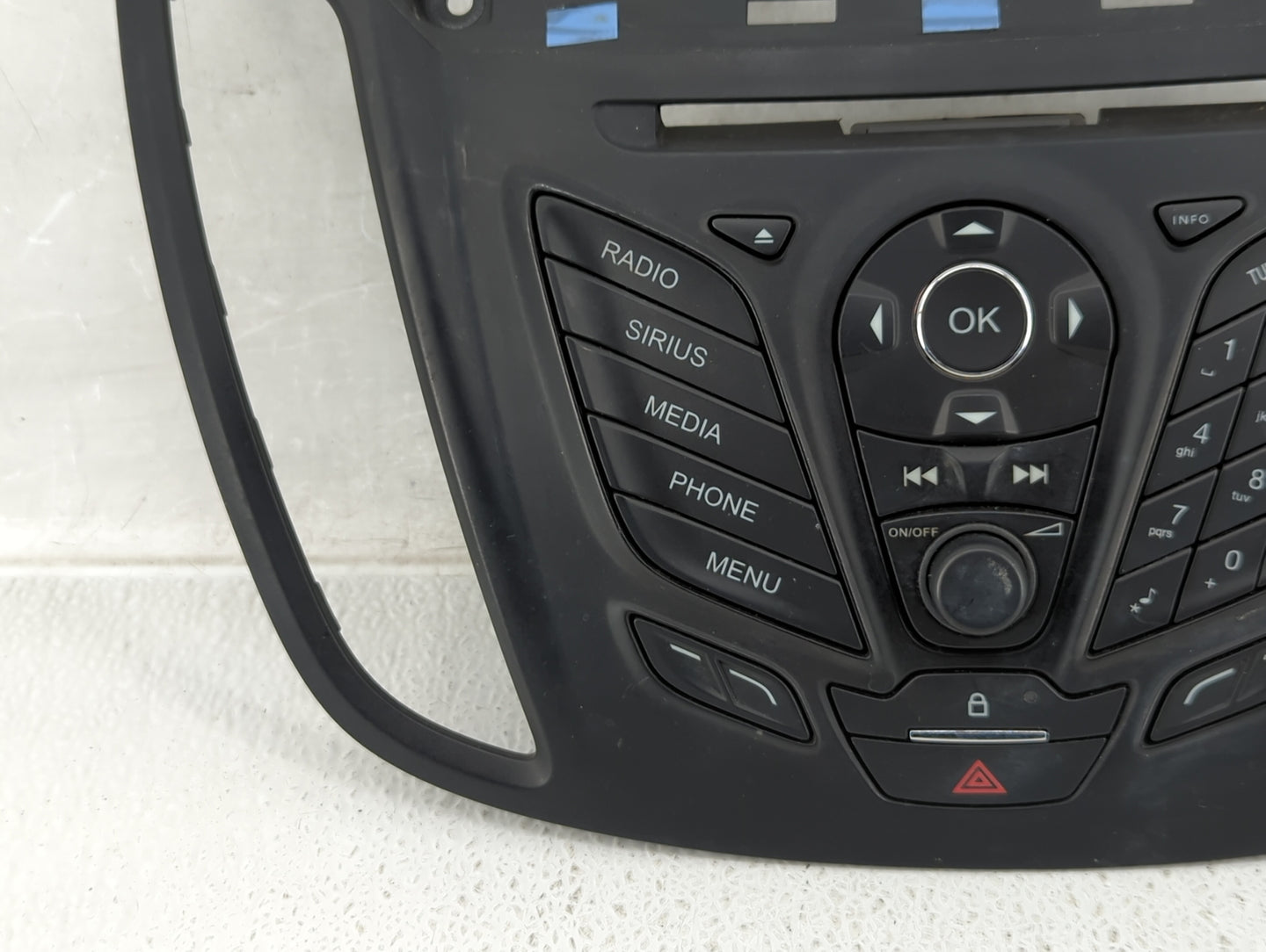 2013-2016 Ford Escape Radio Control Panel - Oemusedautoparts1.com