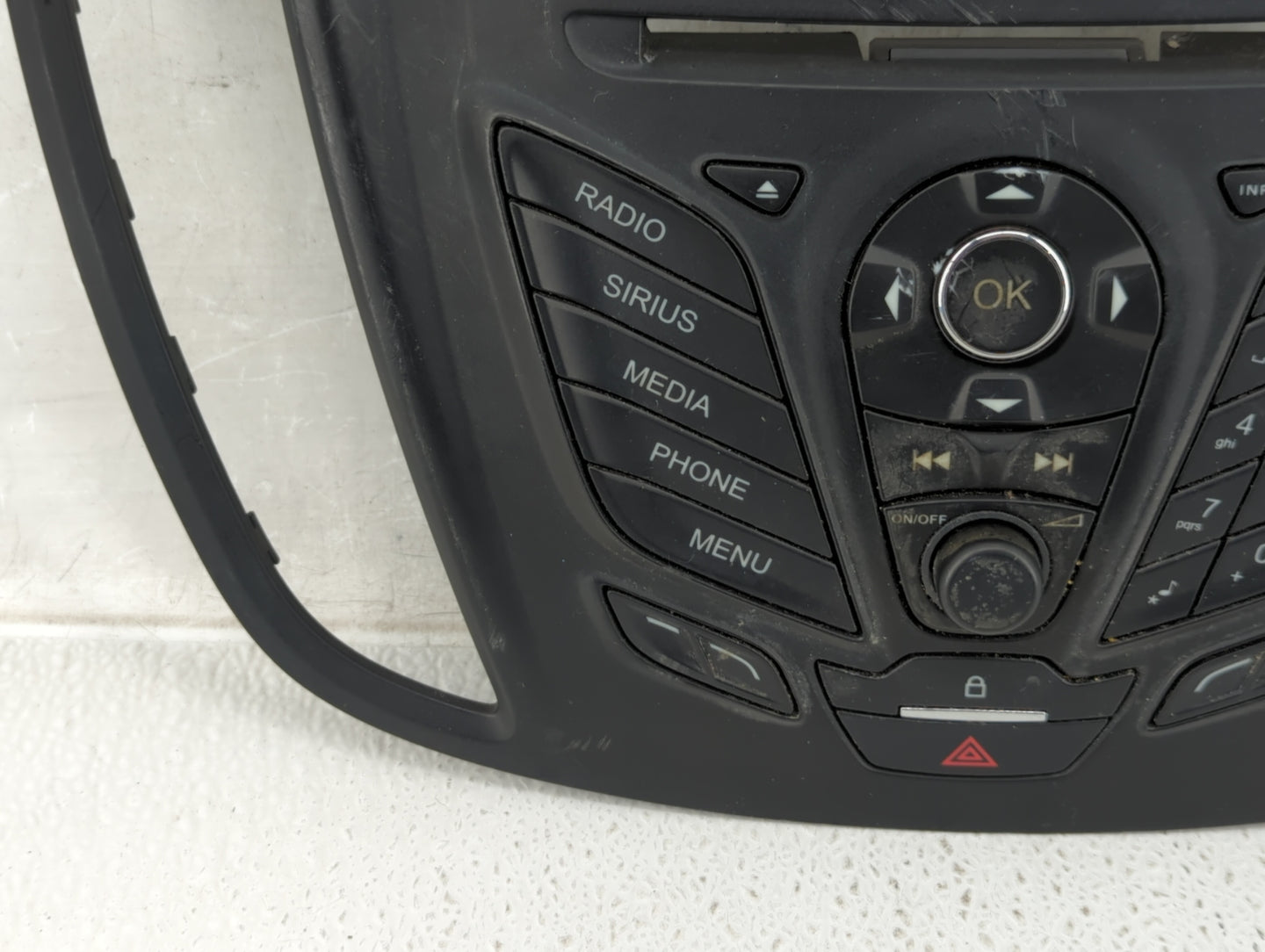 2013-2016 Ford Escape Radio Control Panel - Oemusedautoparts1.com