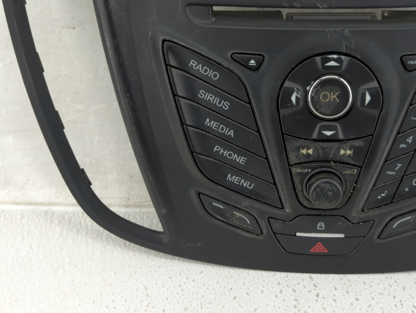 2013-2016 Ford Escape Radio Control Panel - Oemusedautoparts1.com