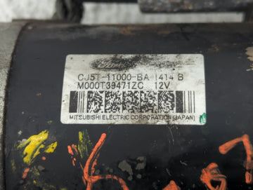 2013-2016 Ford Escape Car Starter Motor Solenoid OEM P/N:M000T39471ZC CJ5T-11000-BA Fits Fits 2013 2014 2015 2016 OEM Used Auto Parts