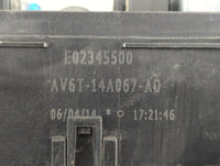 2013-2016 Ford Escape Fusebox Fuse Box Panel Relay Module P/N:AV6T-14A067-AD Fits Fits 2013 2014 2015 2016 OEM Used Auto Par