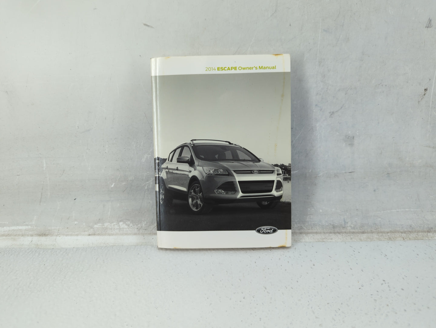 2014 Ford Escape Owners Manual Book Guide P/N:EJ5J 19A321 AB OEM Used Auto Parts - Oemusedautoparts1.com