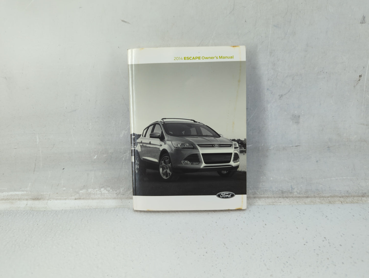 2014 Ford Escape Owners Manual Book Guide P/N:EJ5J 19A321 AB OEM Used Auto Parts - Oemusedautoparts1.com