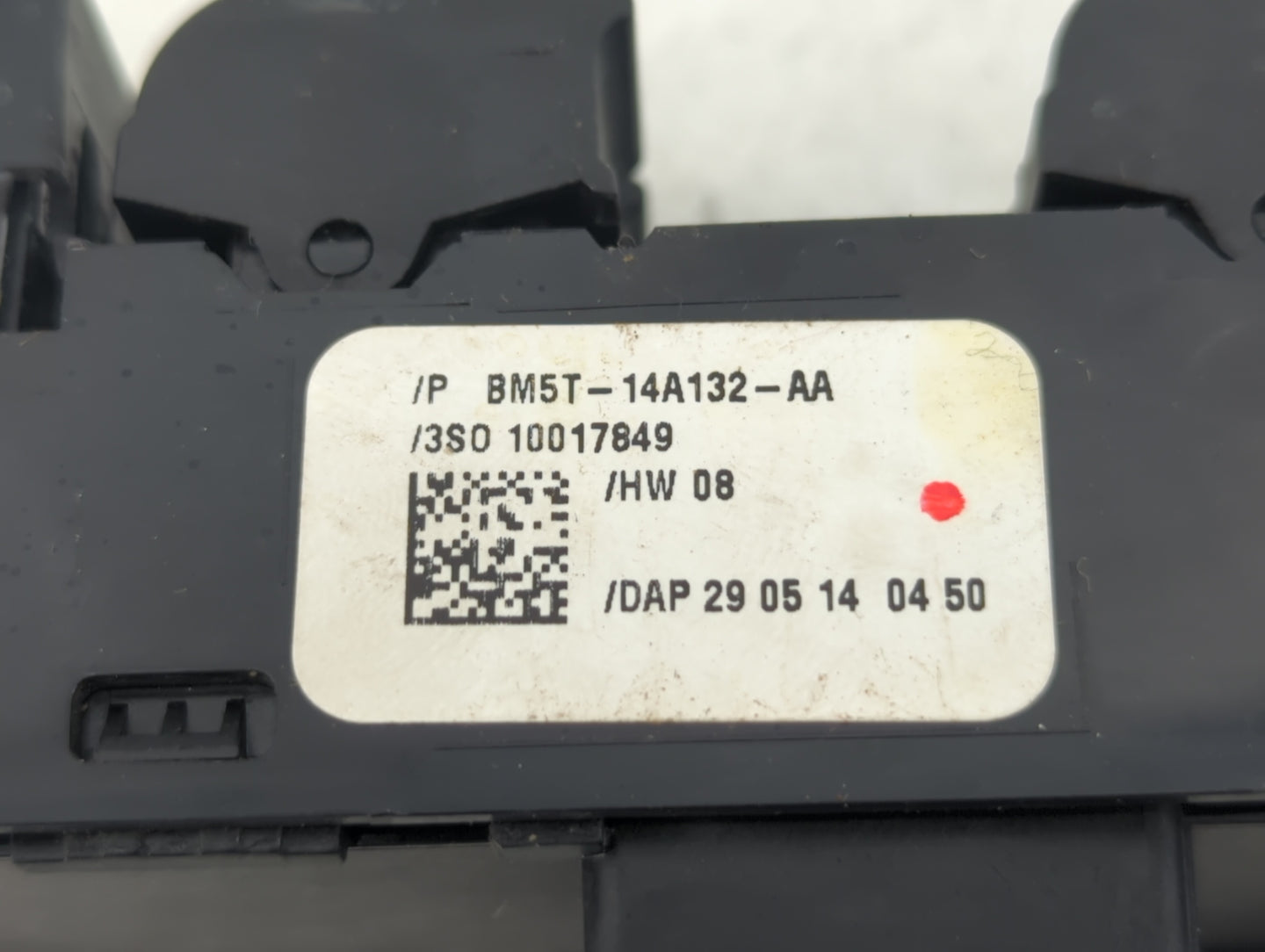 2013-2019 Ford Escape Master Power Window Switch Replacement Driver Side Left P/N:BM5T-14A132-AA Fits OEM Used Auto Parts - 