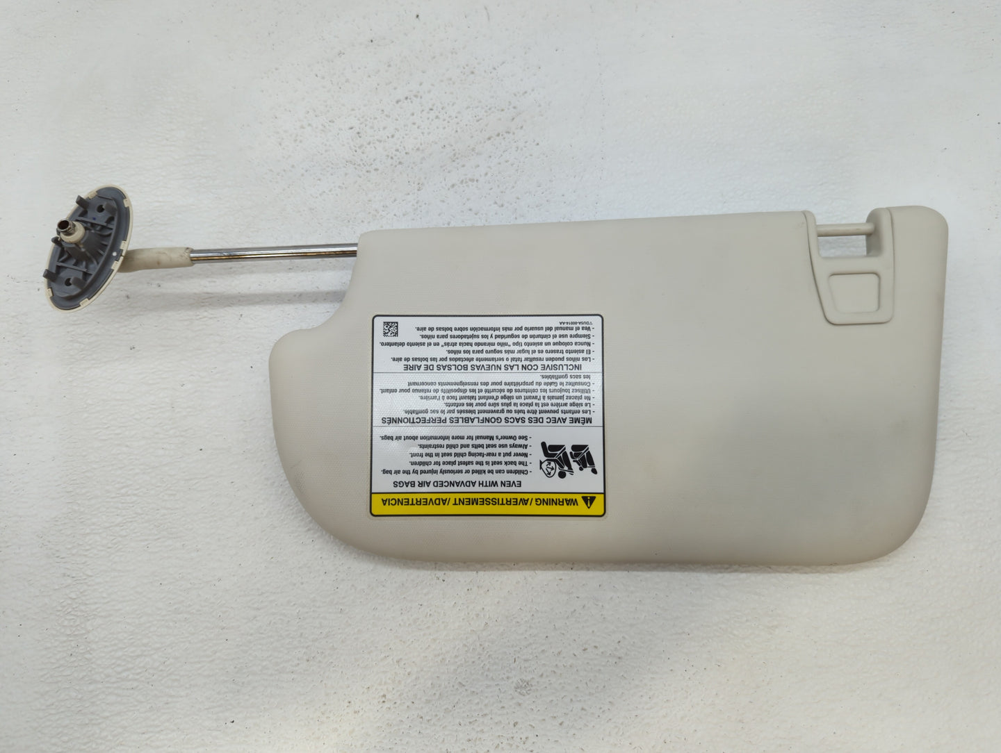 2013-2019 Ford Escape Sun Visor Shade Replacement Passenger Right Mirror Fits Fits 2013 2014 2015 2016 2017 2018 2019 OEM Us