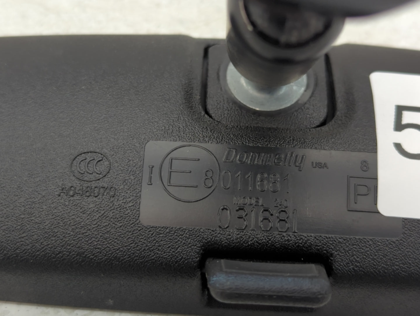 2001-2016 Ford Escape Interior Rear View Mirror Replacement OEM P/N:E8011681 Fits OEM Used Auto Parts - Oemusedautoparts1.co