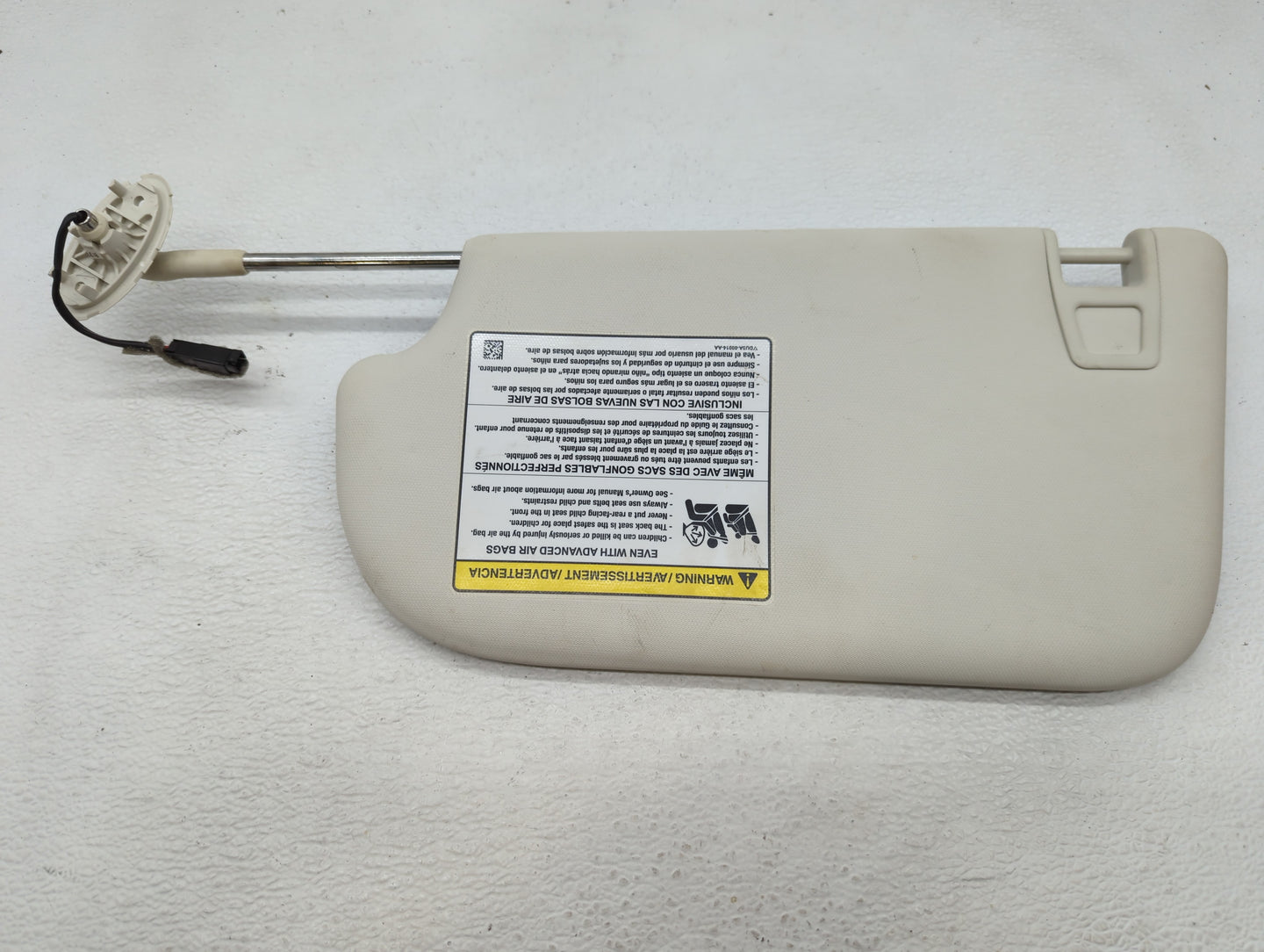 2013-2019 Ford Escape Sun Visor Shade Replacement Passenger Right Mirror Fits Fits 2013 2014 2015 2016 2017 2018 2019 OEM Us