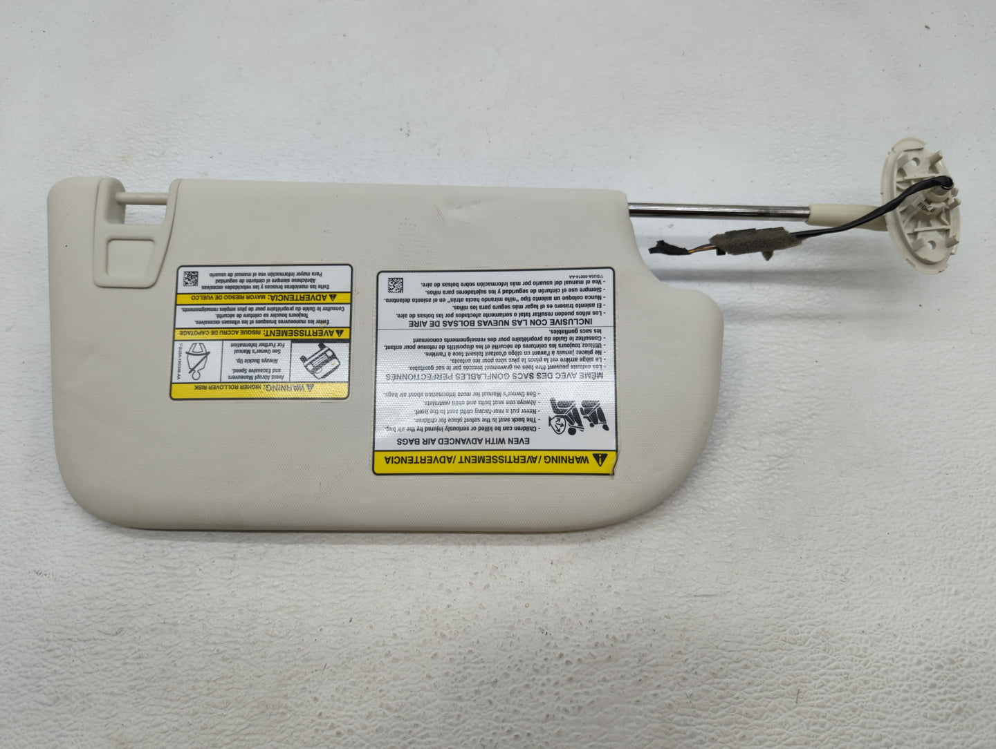 2013-2019 Ford Escape Sun Visor Shade Replacement Driver Left Mirror Fits Fits 2013 2014 2015 2016 2017 2018 2019 OEM Used A
