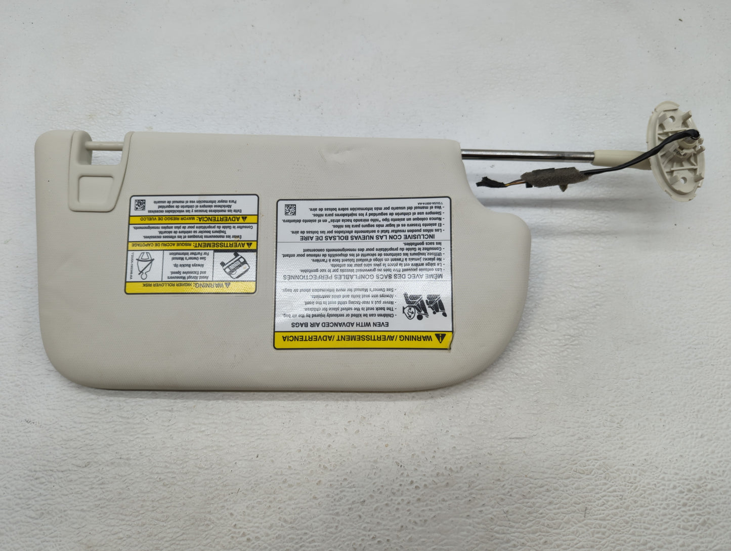 2013-2019 Ford Escape Sun Visor Shade Replacement Driver Left Mirror Fits Fits 2013 2014 2015 2016 2017 2018 2019 OEM Used A