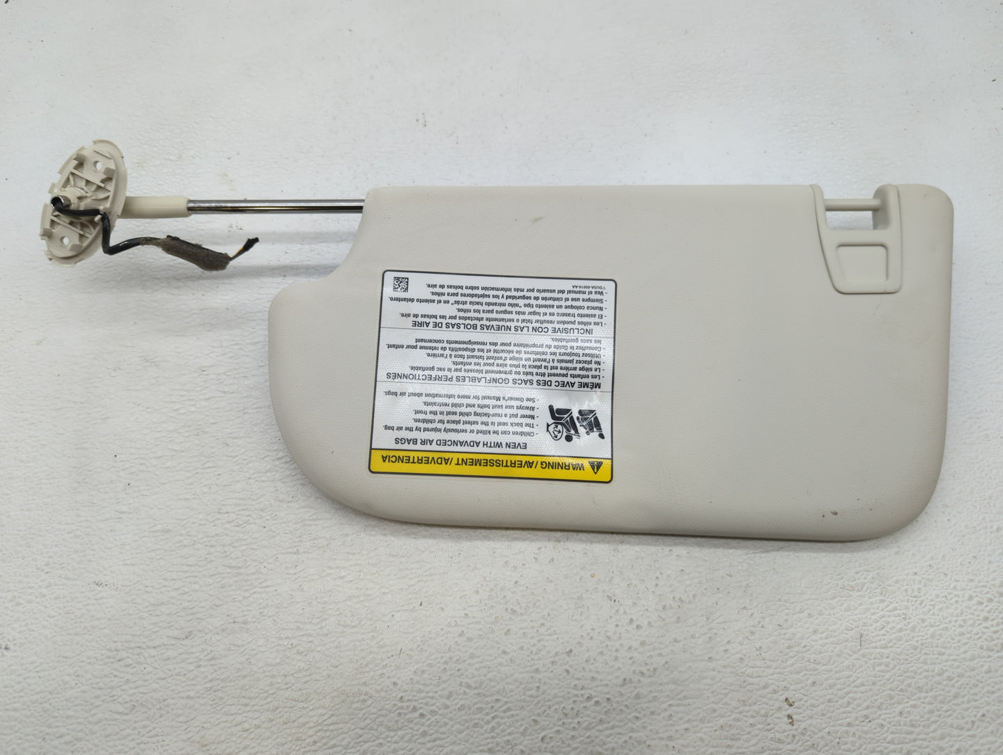 2013-2019 Ford Escape Sun Visor Shade Replacement Passenger Right Mirror Fits Fits 2013 2014 2015 2016 2017 2018 2019 OEM Us