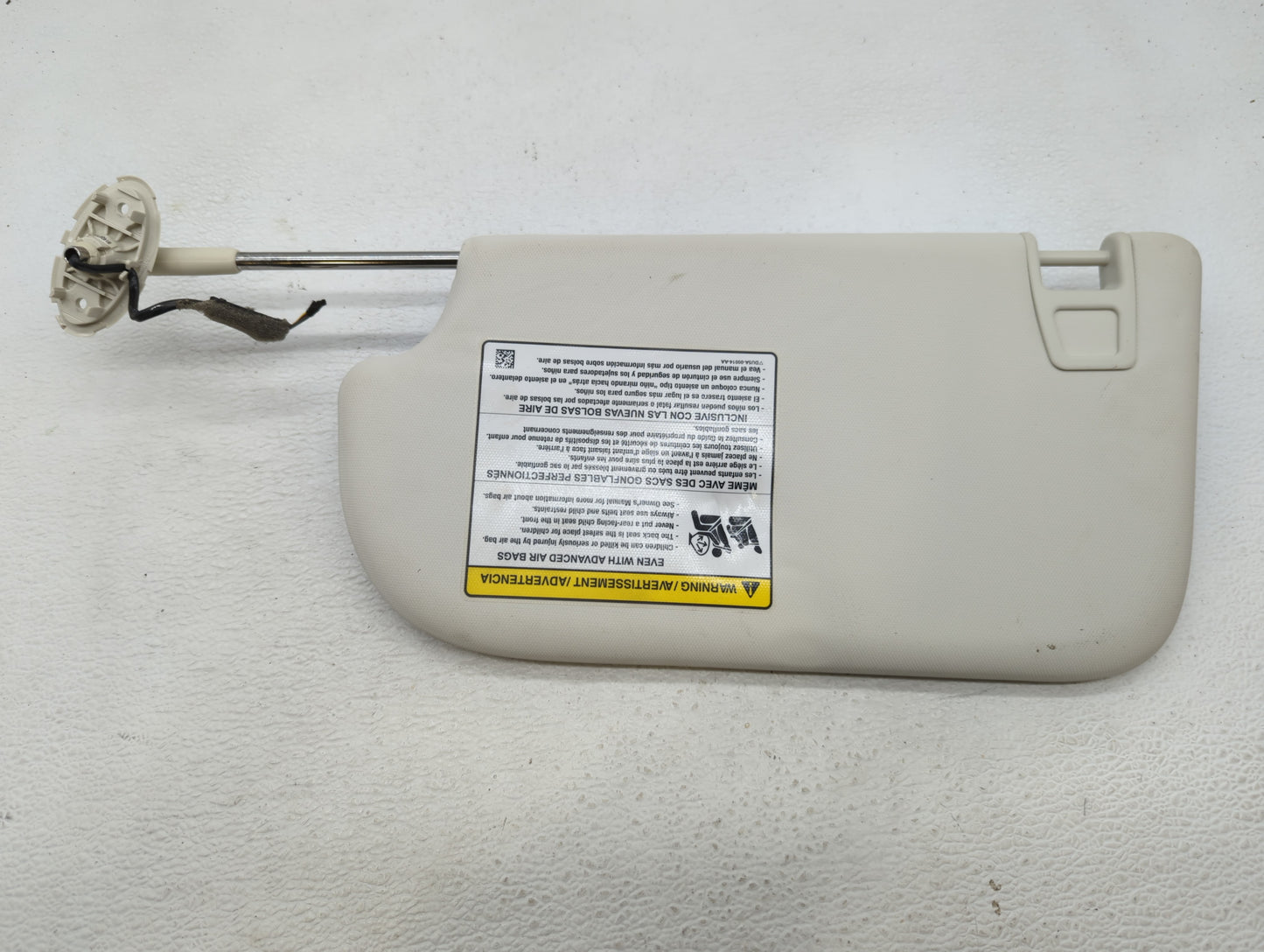 2013-2019 Ford Escape Sun Visor Shade Replacement Passenger Right Mirror Fits Fits 2013 2014 2015 2016 2017 2018 2019 OEM Us