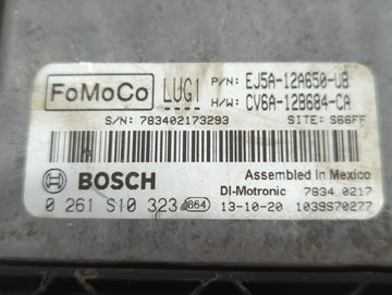 2013-2016 Ford Escape PCM Engine Control Computer ECU ECM PCU OEM P/N:EJ5A12650-UB CV6A-12B684-CA Fits Fits 2013 2014 2015 2016 OEM Used Auto Parts