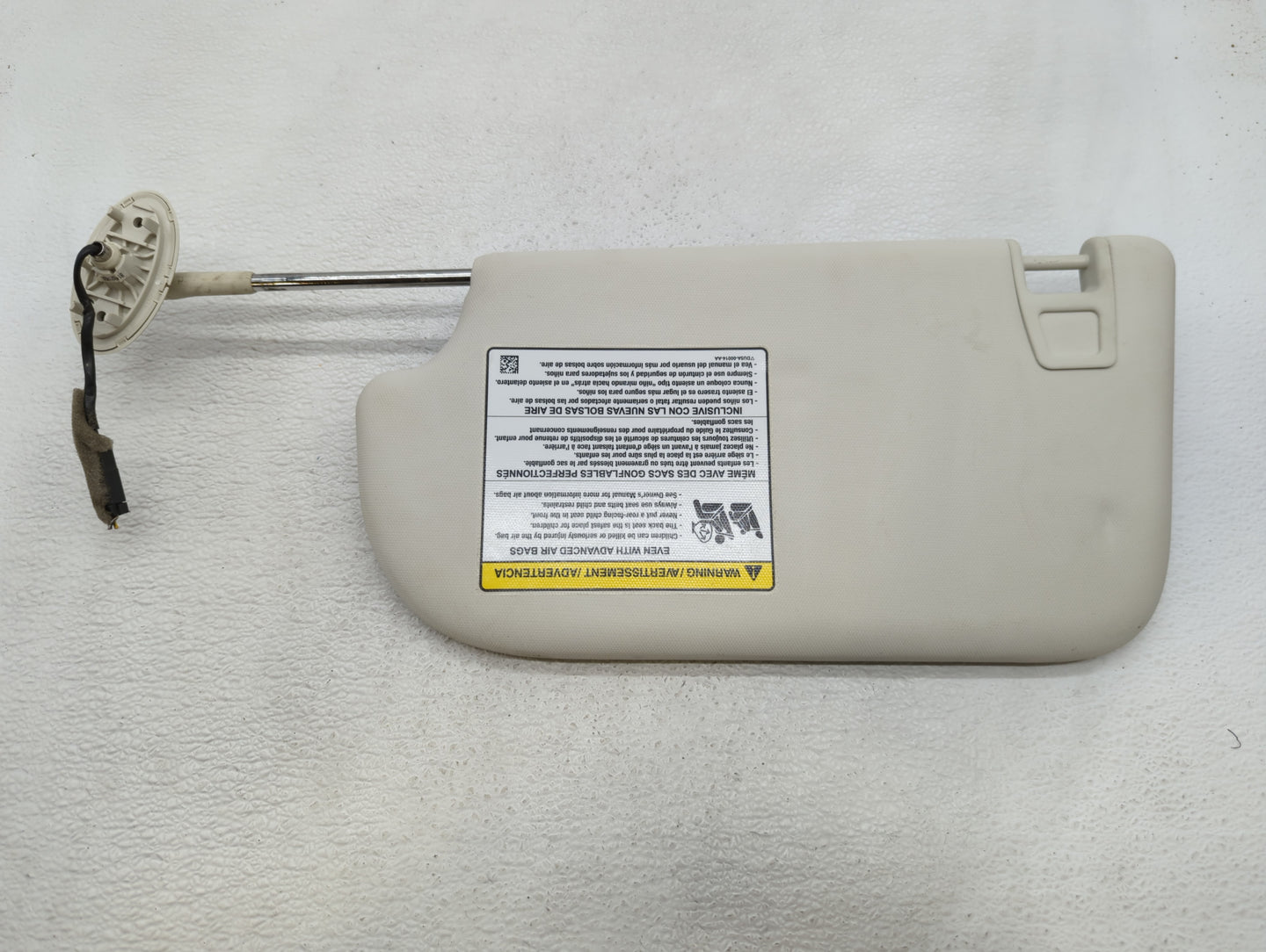 2013-2019 Ford Escape Sun Visor Shade Replacement Passenger Right Mirror Fits Fits 2013 2014 2015 2016 2017 2018 2019 OEM Us