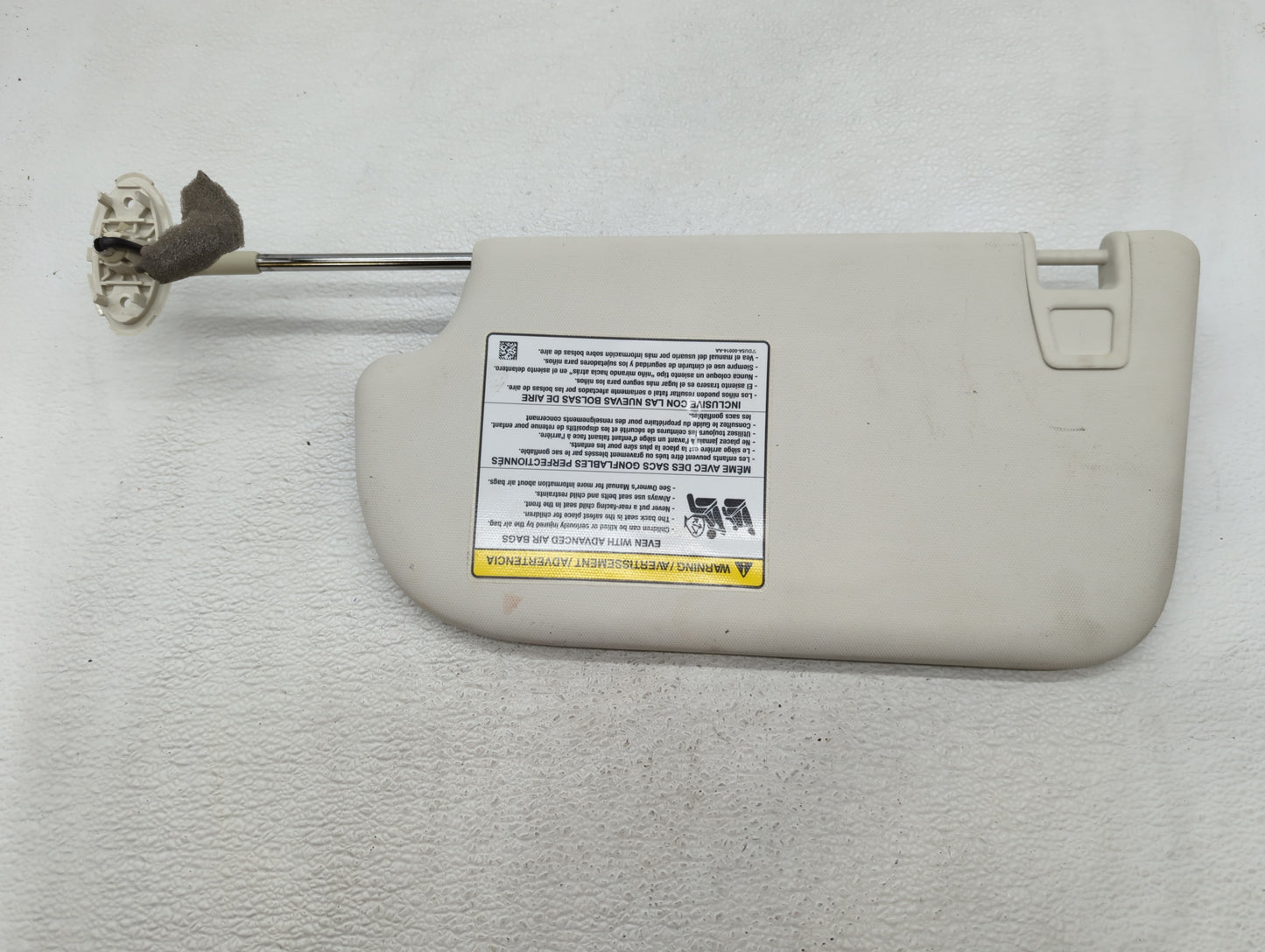 2013-2019 Ford Escape Sun Visor Shade Replacement Passenger Right Mirror Fits Fits 2013 2014 2015 2016 2017 2018 2019 OEM Us