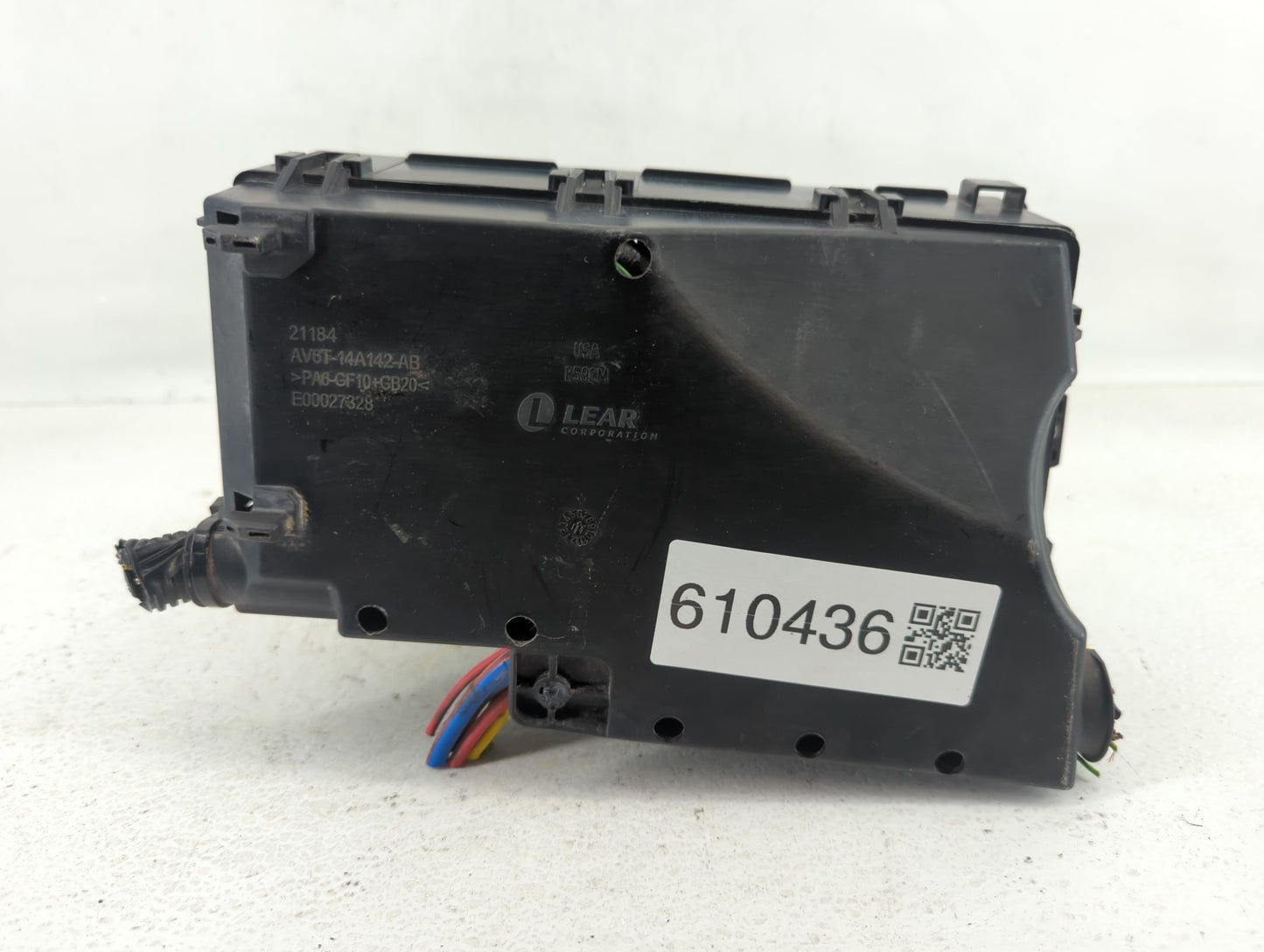 2013-2016 Ford Escape Fusebox Fuse Box Panel Relay Module P/N:AV6T-14A142-AB Fits Fits 2013 2014 2015 2016 OEM Used Auto Par