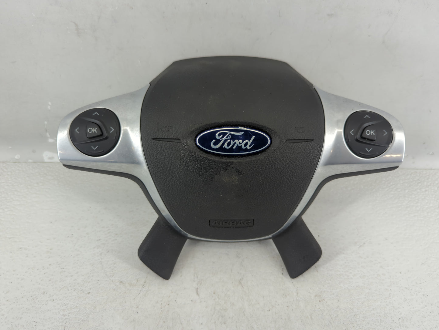 2013-2014 Ford Escape Air Bag Driver Left Steering Wheel Mounted P/N:CJ54 A042B85 Fits Fits 2013 2014 OEM Used Auto Parts - 