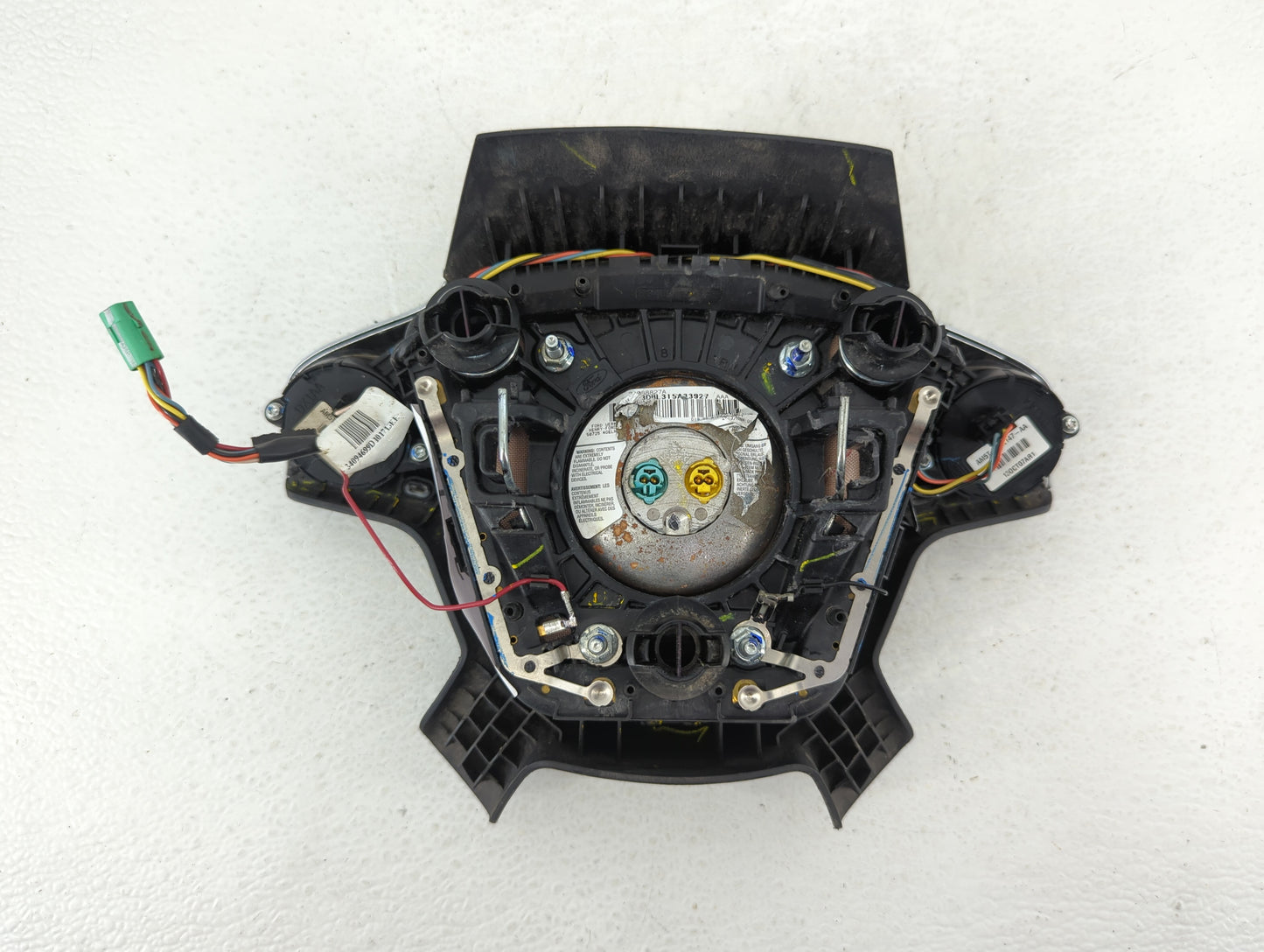 2013-2014 Ford Escape Air Bag Driver Left Steering Wheel Mounted P/N:CJ54 A042B85 CC Fits Fits 2013 2014 OEM Used Auto Parts