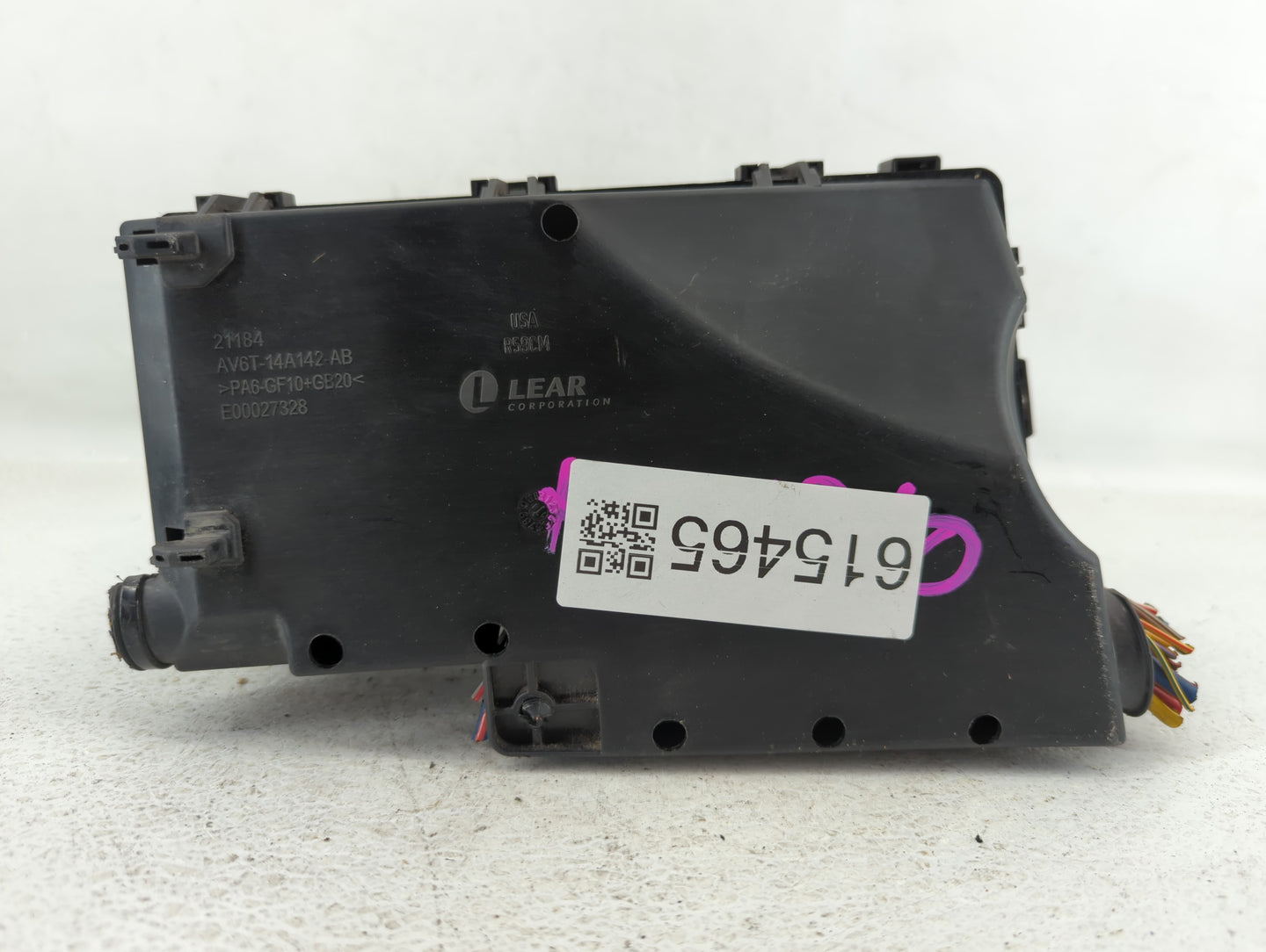 2013-2016 Ford Escape Fusebox Fuse Box Panel Relay Module P/N:AV6T-14A067-AD Fits Fits 2013 2014 2015 2016 OEM Used Auto Par