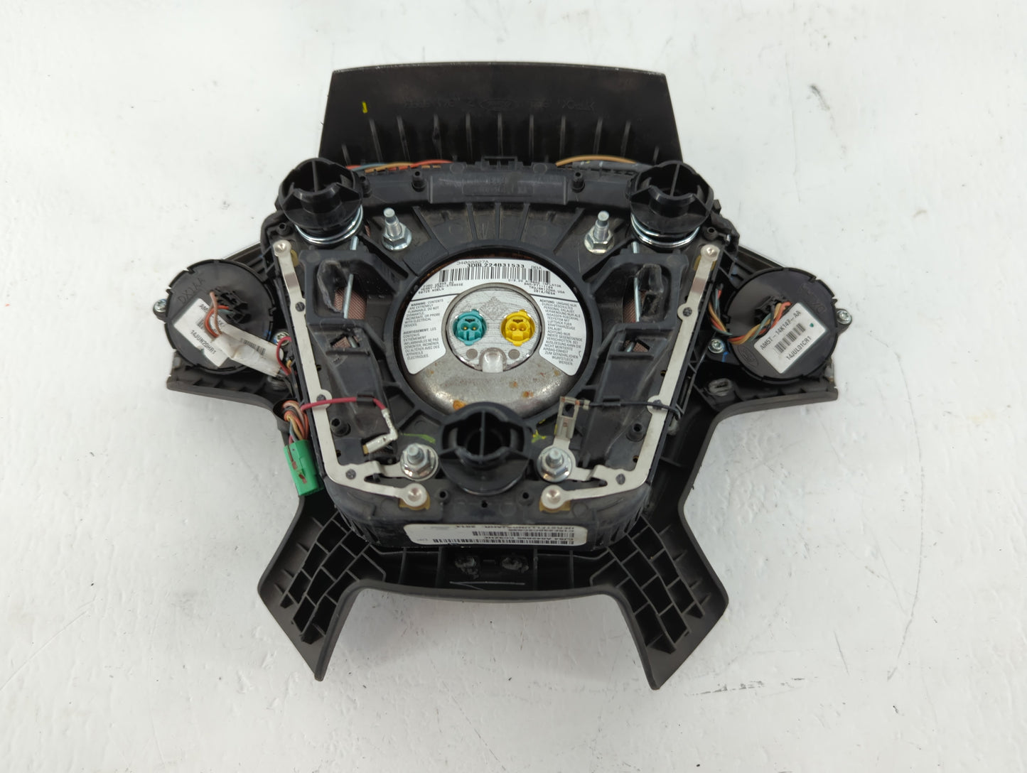 2013-2014 Ford Escape Air Bag Driver Left Steering Wheel Mounted P/N:CJ54 A042B85 CC3 Fits Fits 2013 2014 OEM Used Auto Part