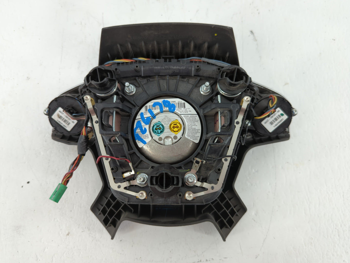 2013-2014 Ford Escape Air Bag Driver Left Steering Wheel Mounted P/N:CJ54 A042B85 BC3ZHE Fits Fits 2013 2014 OEM Used Auto P