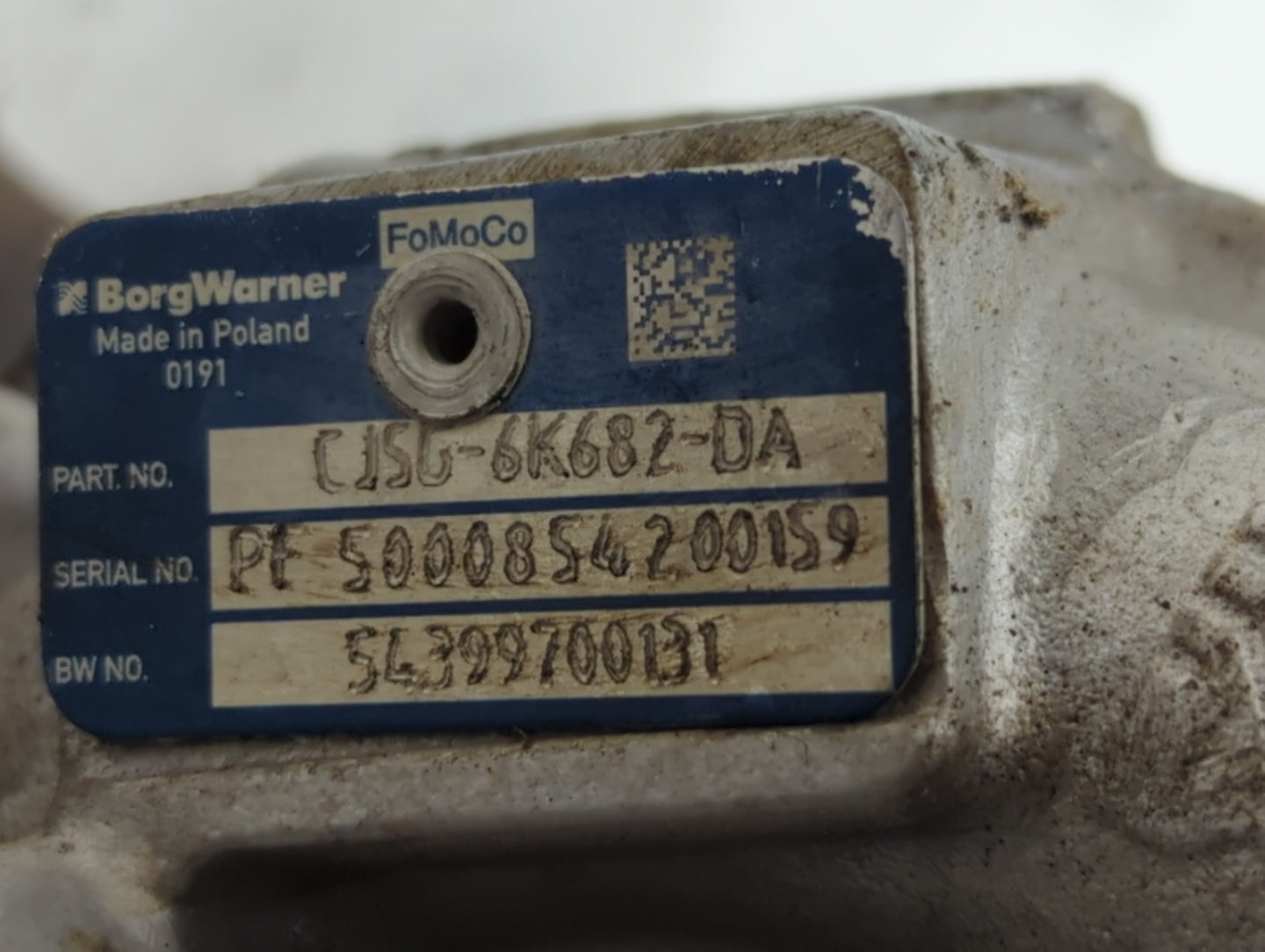 2013 Ford Escape Turbocharger Turbo Charger Super Charger Supercharger - Oemusedautoparts1.com
