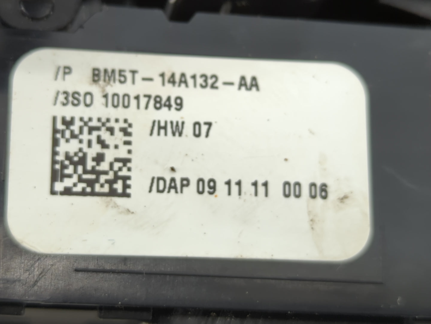 2013-2019 Ford Escape Master Power Window Switch Replacement Driver Side Left P/N:BM5T-14A132-AA Fits OEM Used Auto Parts - 