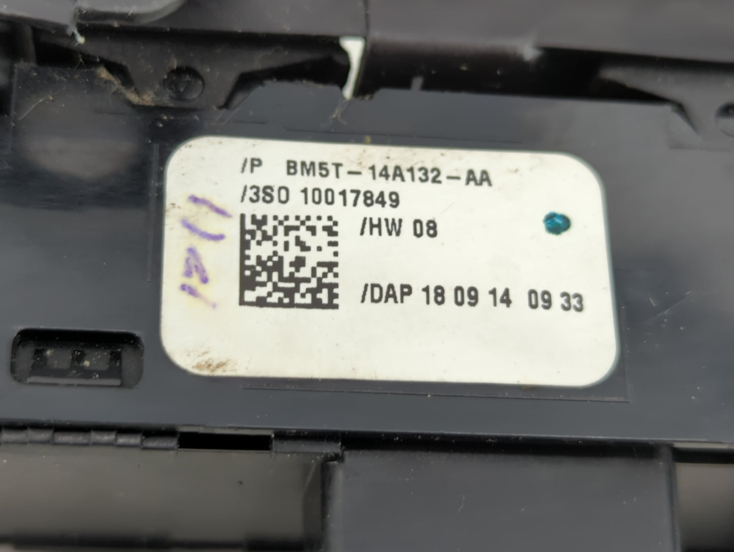 2013-2019 Ford Escape Master Power Window Switch Replacement Driver Side Left P/N:BM5T-14A132-AA Fits OEM Used Auto Parts - 