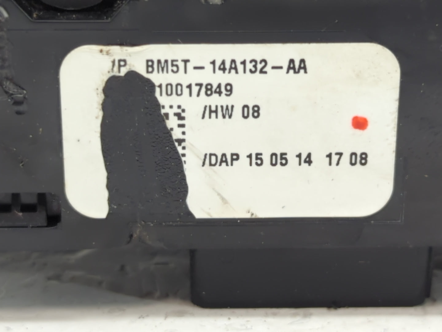 2013-2016 Ford Escape Master Power Window Switch Replacement Driver Side Left P/N:BM5T-14A132-AA Fits OEM Used Auto Parts - 