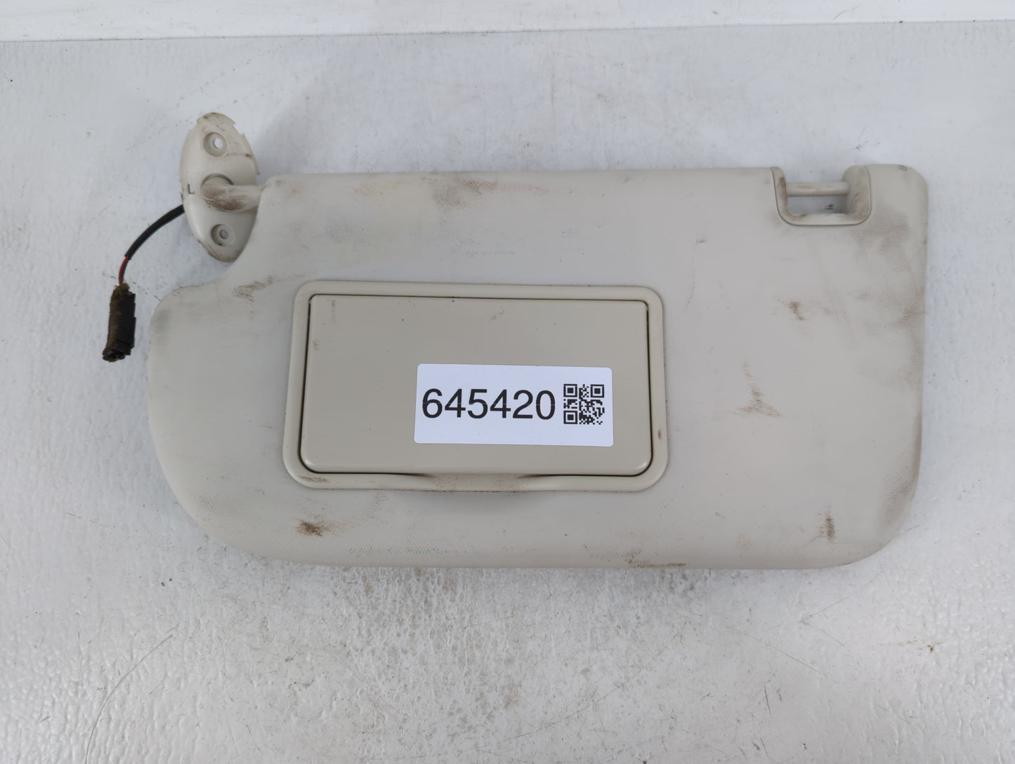 2013-2019 Ford Escape Sun Visor Shade Replacement Driver Left Mirror Fits Fits 2013 2014 2015 2016 2017 2018 2019 OEM Used A