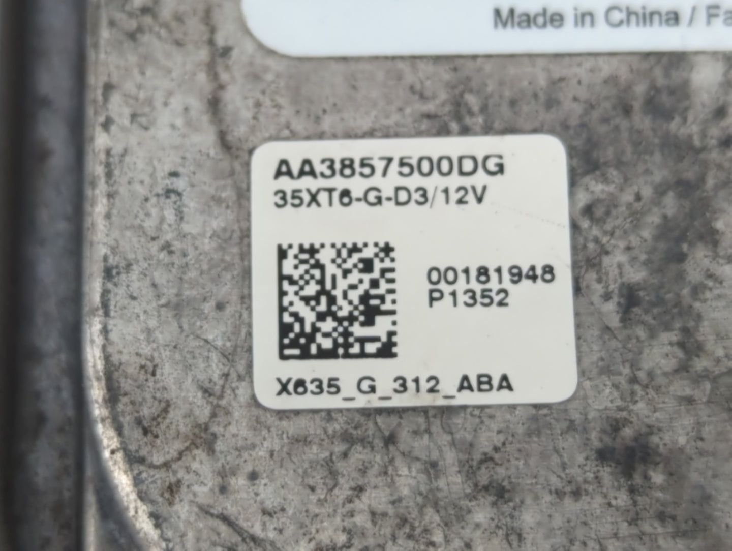 2013-2016 Ford Escape Headlight Ballast Head Light Silver Steel Metallic - Oemusedautoparts1.com