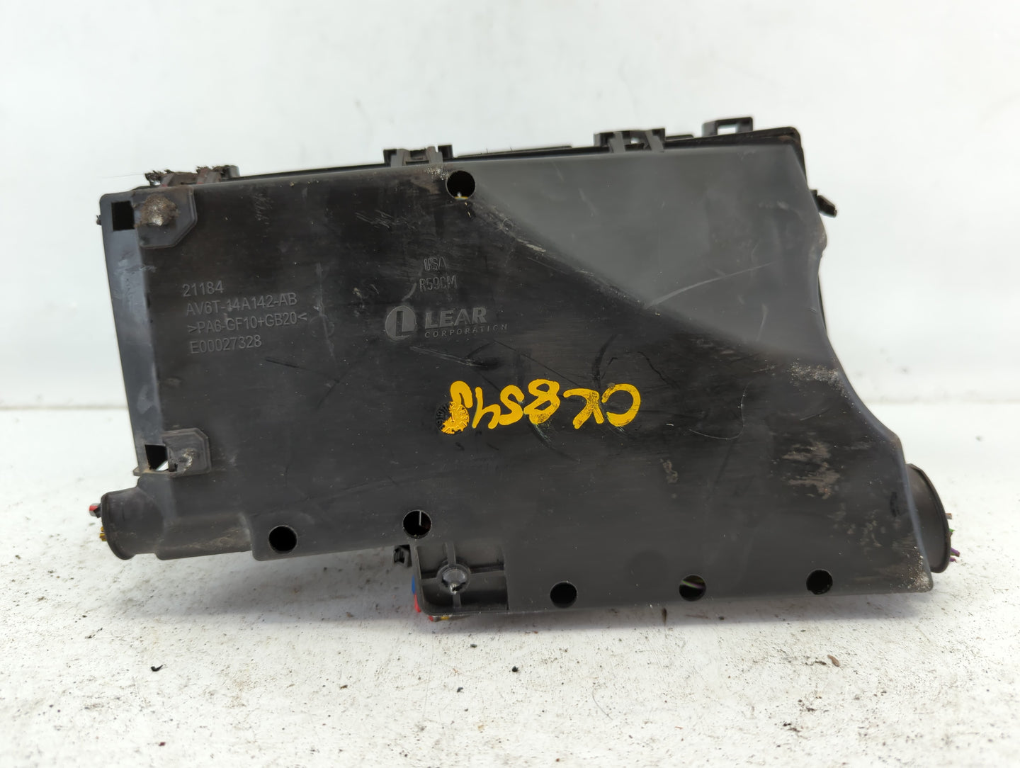 2013-2016 Ford Escape Fusebox Fuse Box Panel Relay Module P/N:E00027328 AV6T-14A142-AB Fits Fits 2013 2014 2015 2016 OEM Use