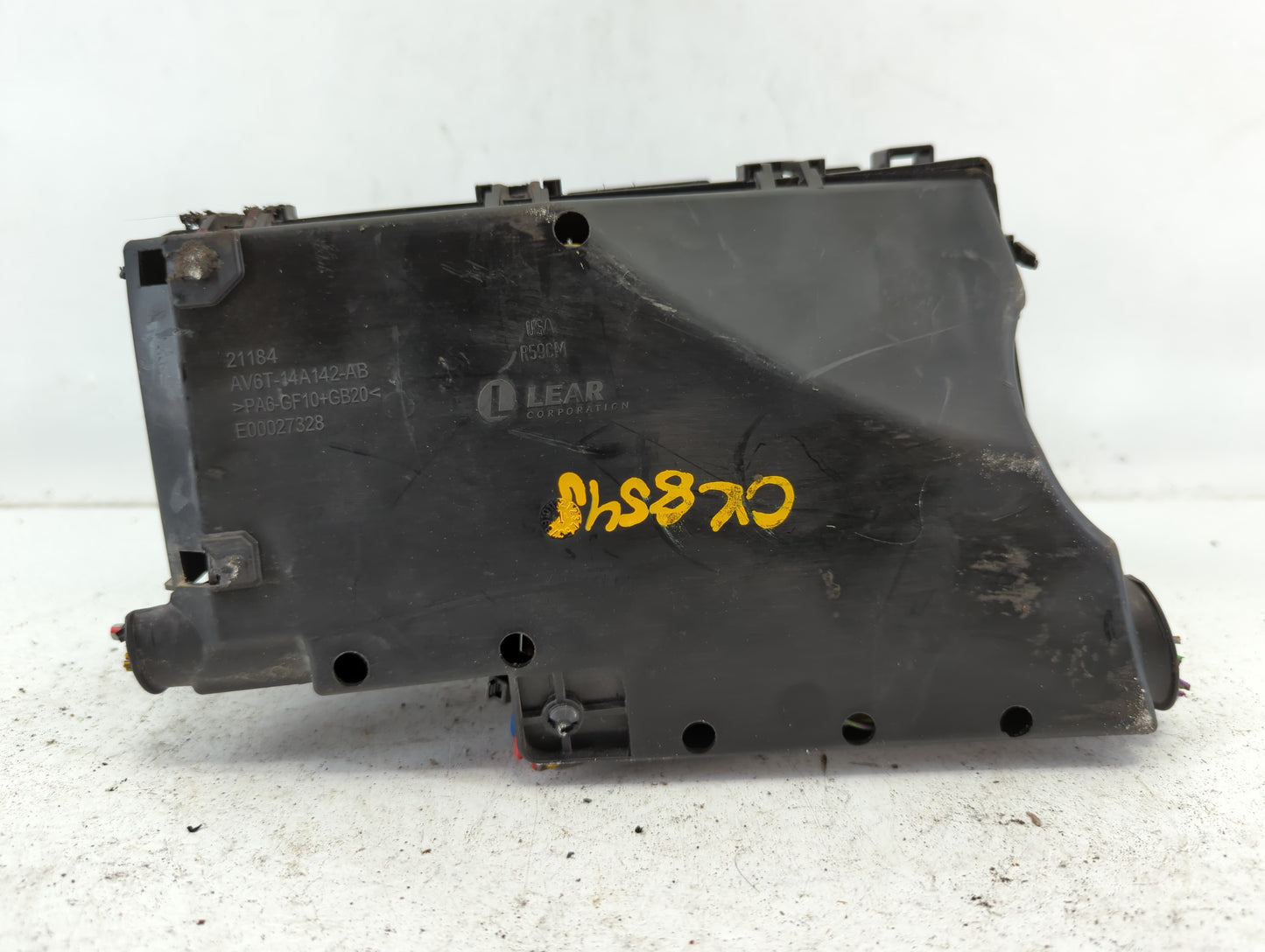 2013-2016 Ford Escape Fusebox Fuse Box Panel Relay Module P/N:E00027328 AV6T-14A142-AB Fits Fits 2013 2014 2015 2016 OEM Use