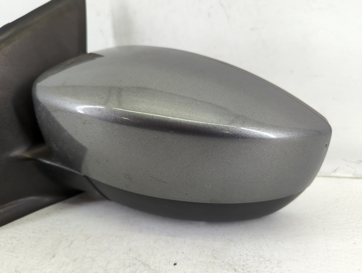 2013-2016 Ford Escape Driver Left Side View Manual Door Mirror Grey - Oemusedautoparts1.com
