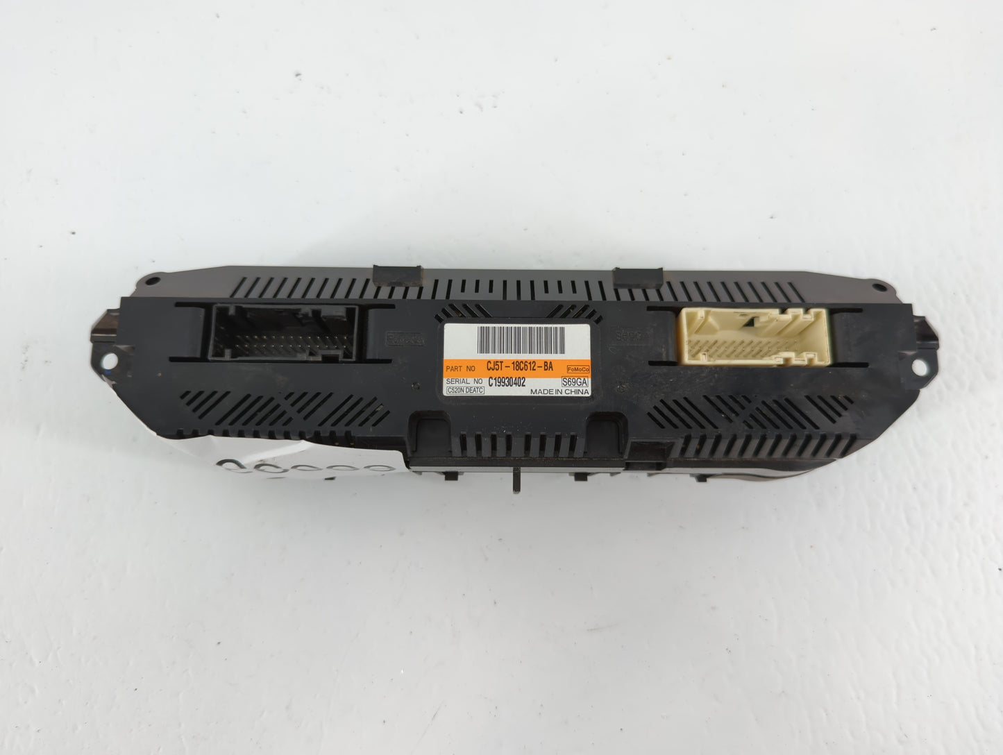 2013-2015 Ford Escape Climate Control Module Temperature AC/Heater Replacement P/N:C19930402 CJ5T-18C612-BA Fits OEM Used Au
